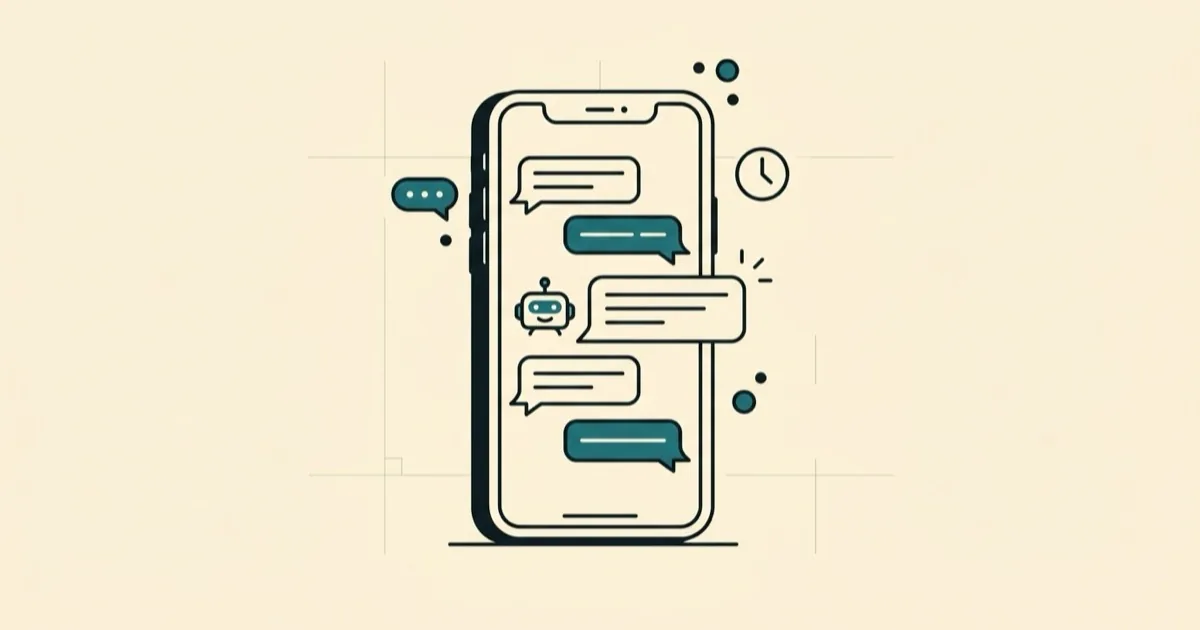 Chatbot para WhatsApp respondiendo a clientes de una empresa